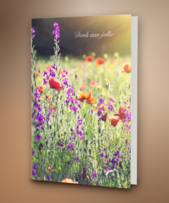 Veldbloemen paars