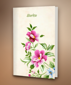 Roze bloem illustratie