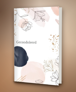 Roze vlekken bloemen