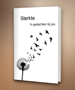 Paardenbloem met vogels