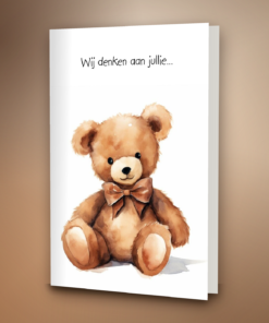 Teddy beer met eendjes