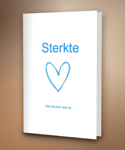 Blauw hart