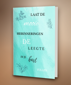 Herinneringen turquoise